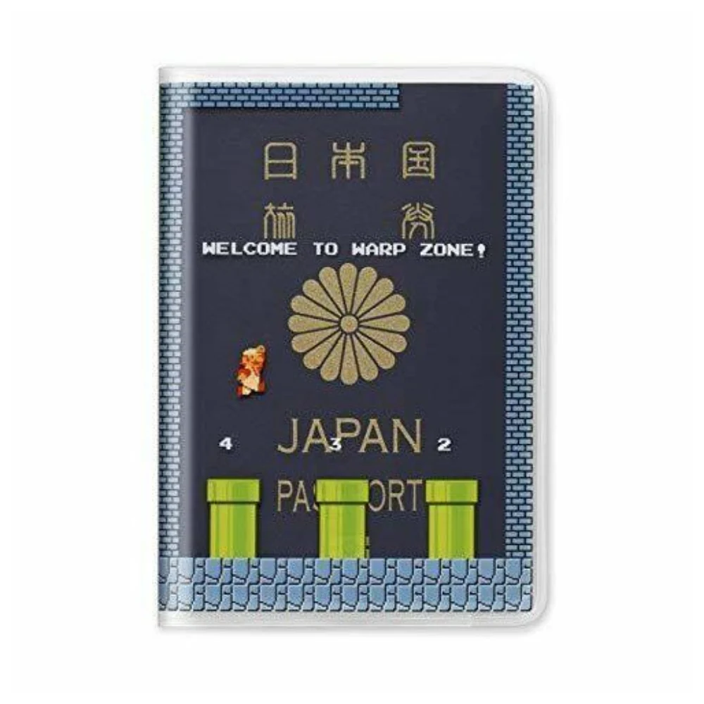Super Mario Travel Passport Cover (Underground Course) Transparent by Nintendo