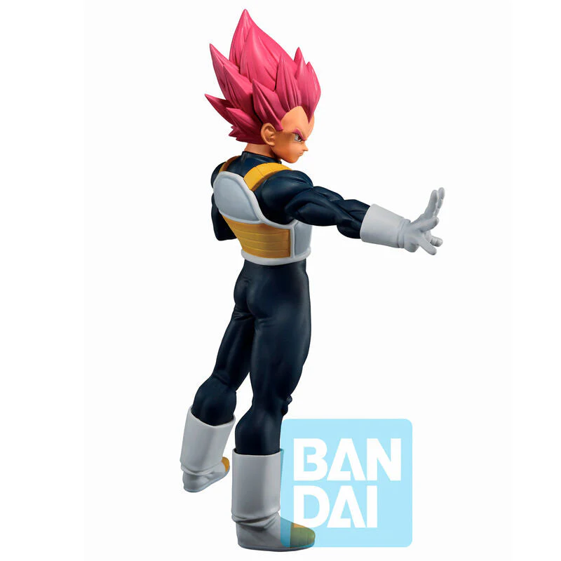 Dragon Ball Z Super Saiyan God Vegeta Back To The Film Ichibansho Figure - Image 2