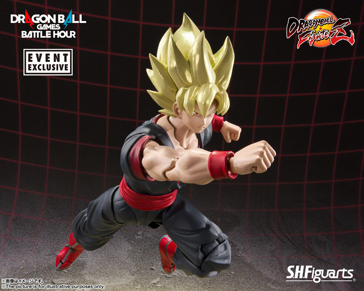 Super Saiyan Son Goku Clone SH Figuarts Action FIgure By Bandai Tamashii - Image 2
