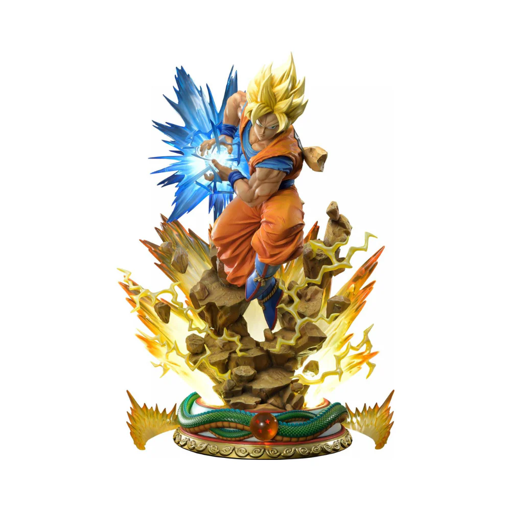 Dragon Ball Z - Super Saiyan Son Goku Mega Premium Masterline 1/4 Scale Statue By Prime 1 Studio X Megahouse