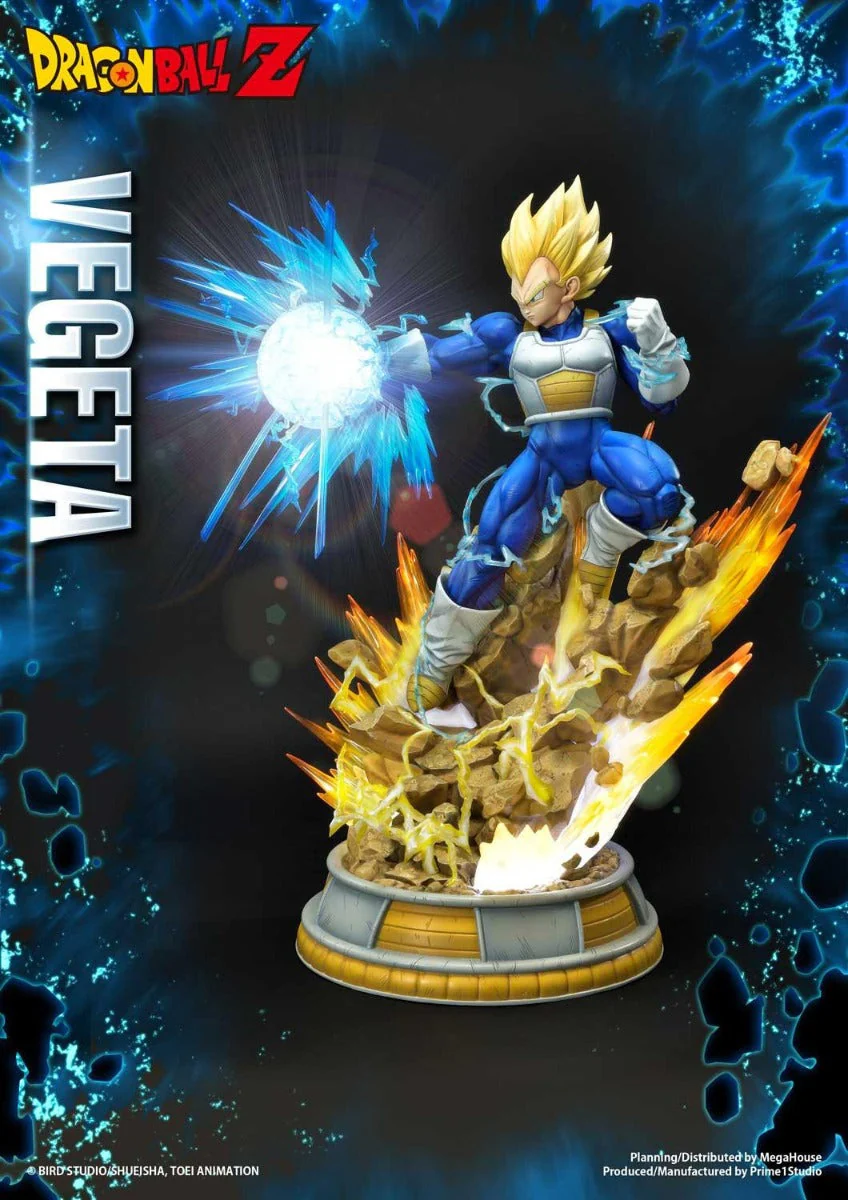Dragon Ball Z Mega Premium Masterline Dragon Ball Z Super Saiyan Vegeta Dx Bonus Version By Prime 1 Studio X Megahouse - Image 3