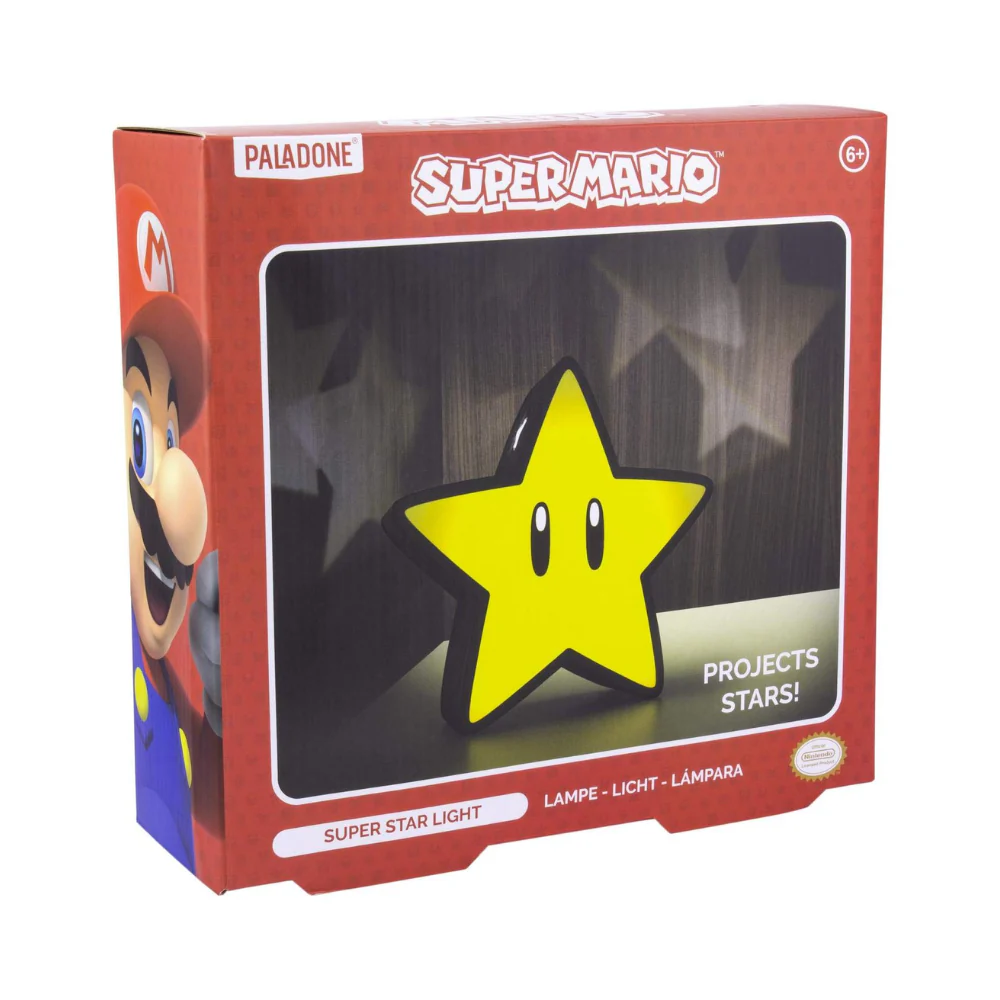 Super Star Light with Projection V3 Super Mario by Paladone