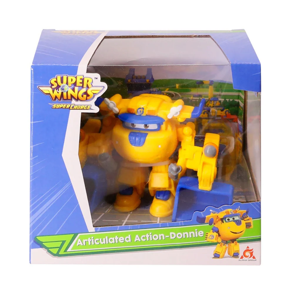 Super Wings Articulated Action Figure - Donnie
