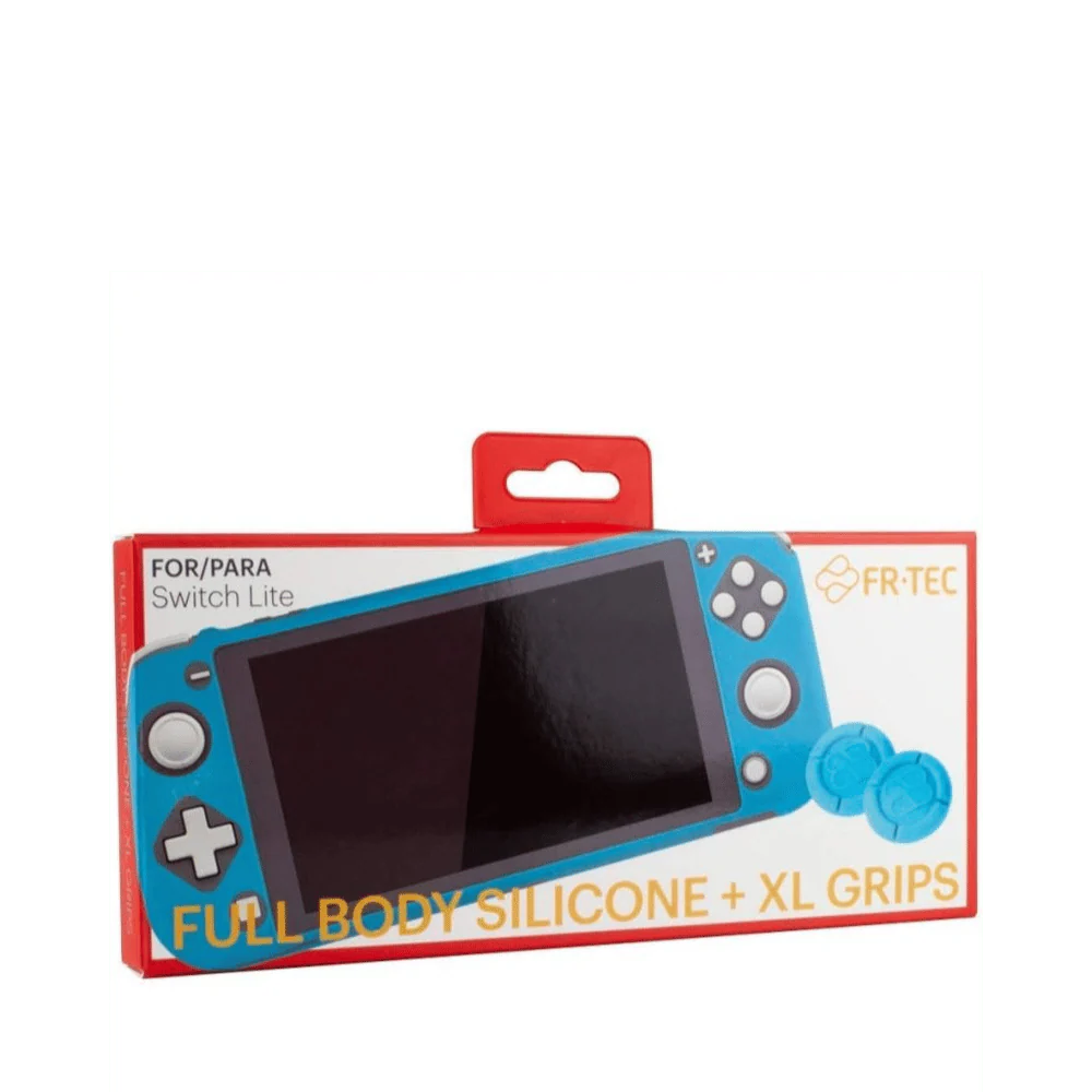 Nintendo Switch Lite Full Body Silicone Skin + Grips