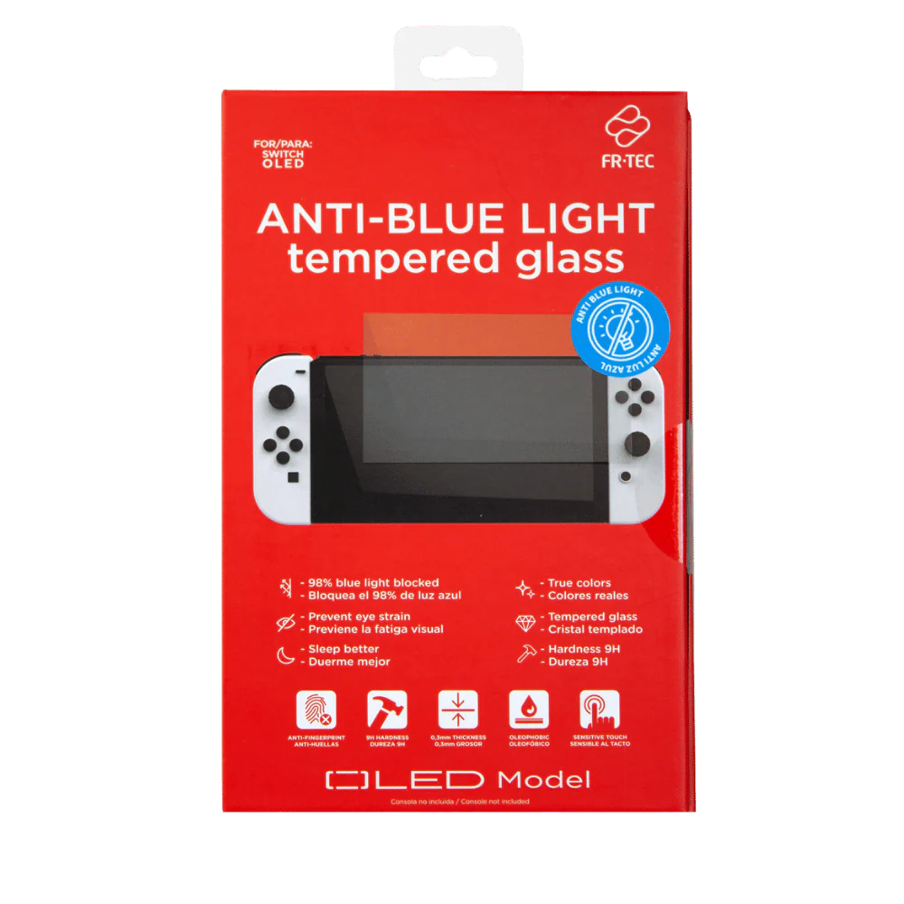 Nintendo Switch Oled Anti Blue Light Tempered Glass Screen Protector