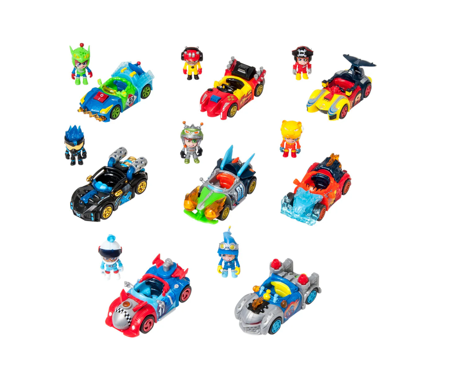 T-Racers TR1 Series Collectible Mix and Match Toy Cars - Image 4