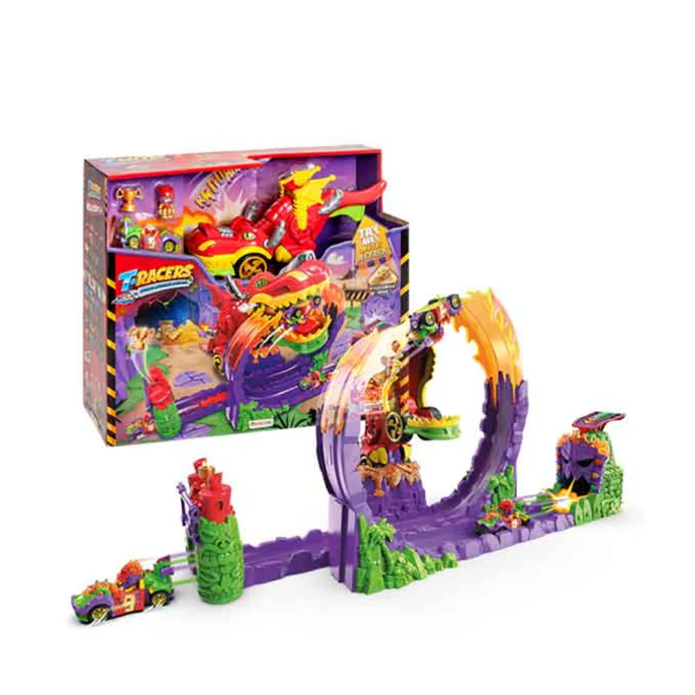 T-Racers Dragon Loop Playset