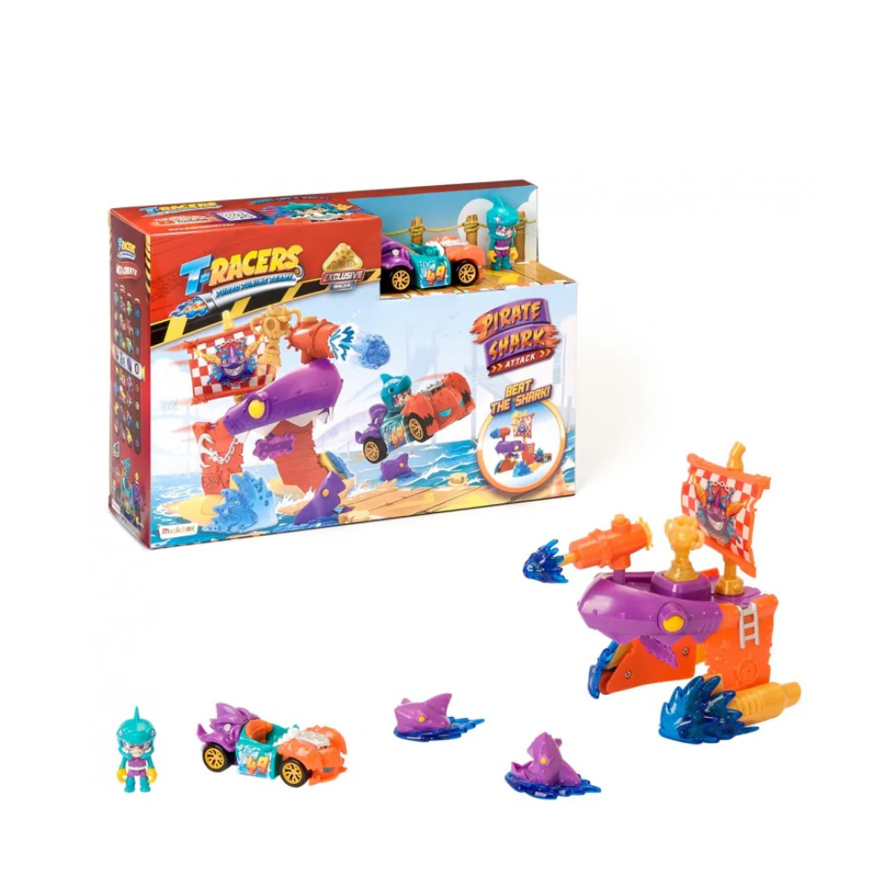 T-Racers Pirate Shark Attack Playset