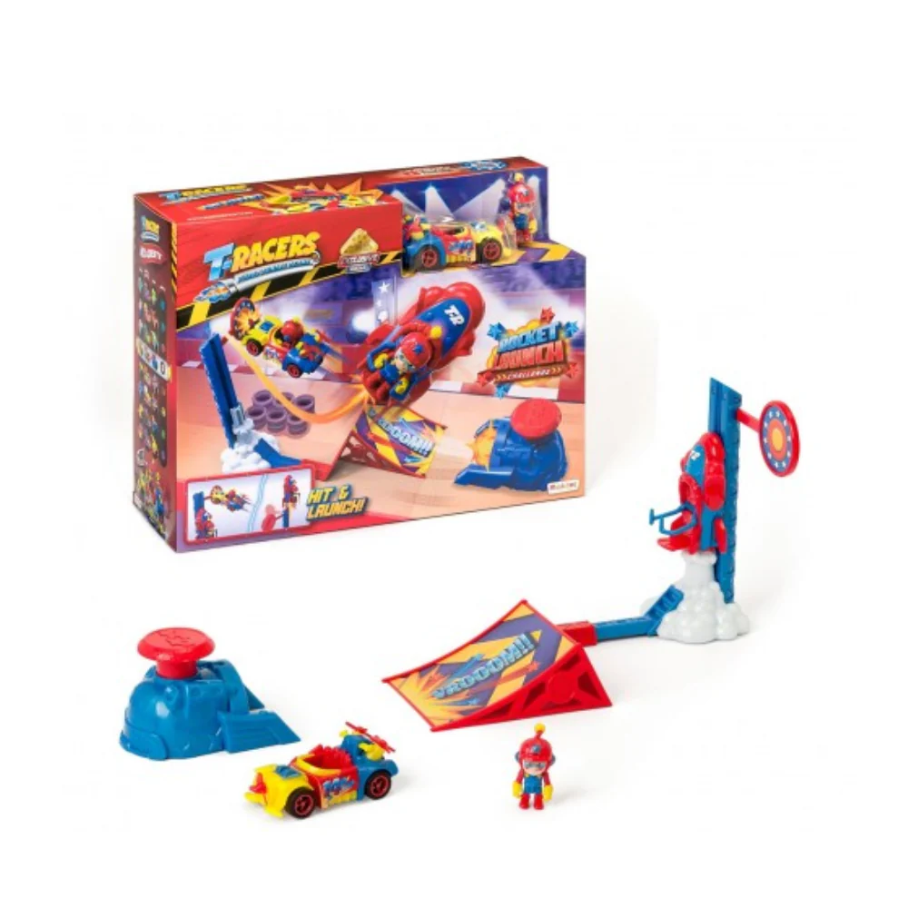 T-Racers Rocket Launch Challenge Playset