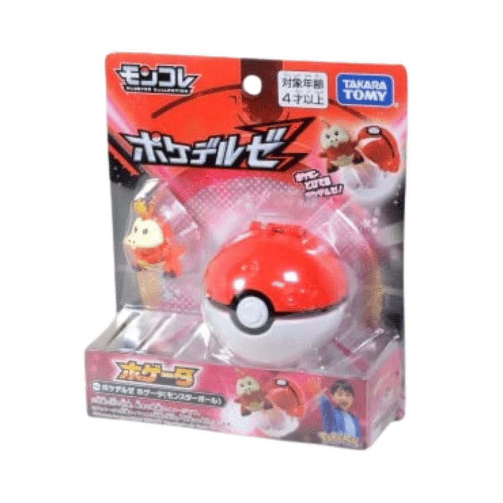 Pokemon Del-Z Fuecoco (Poke Ball) By Takara Tomy