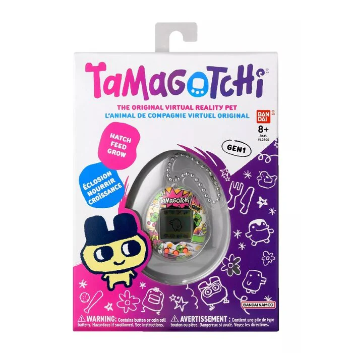 Tamagotchi Virtual Reality Pet Kuchipatchi Comic Book Style (Gen 1) - Image 2