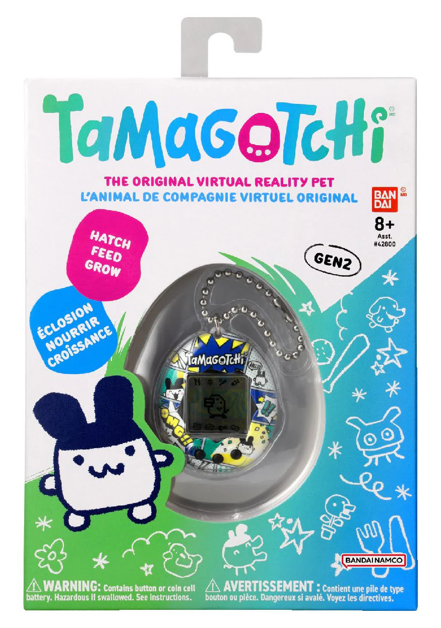 Tamagotchi Virtual Reality Pet Mimitchi Comic Book Style by Bandai - Image 2
