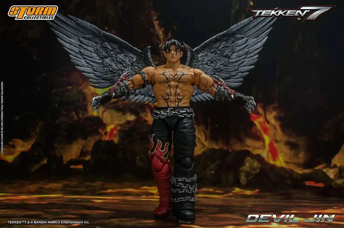 Tekken 7 Devil Jin Action Figure By Storm Collectibles - Image 2