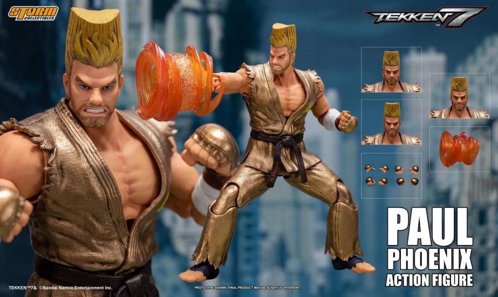 Tekken 7 Paul Pheonix (Special Ed.) Action Figure By Storm Collectibles - Image 2