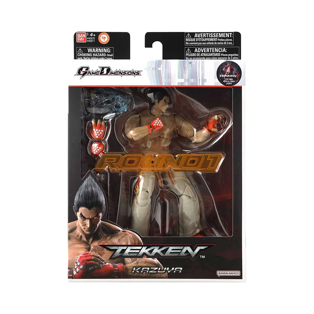 Tekken Game Dimensions Kazuya Action Figure