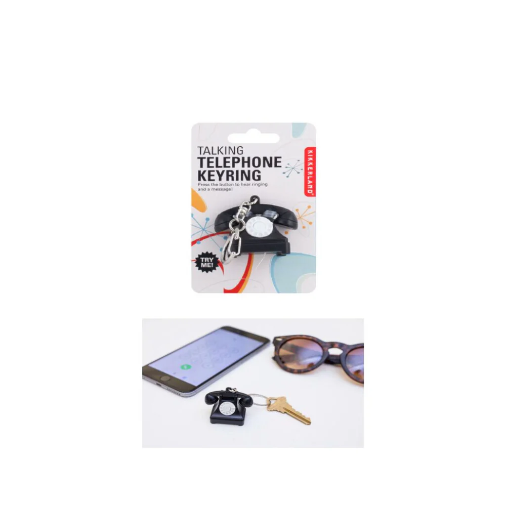 Telephone Keychain