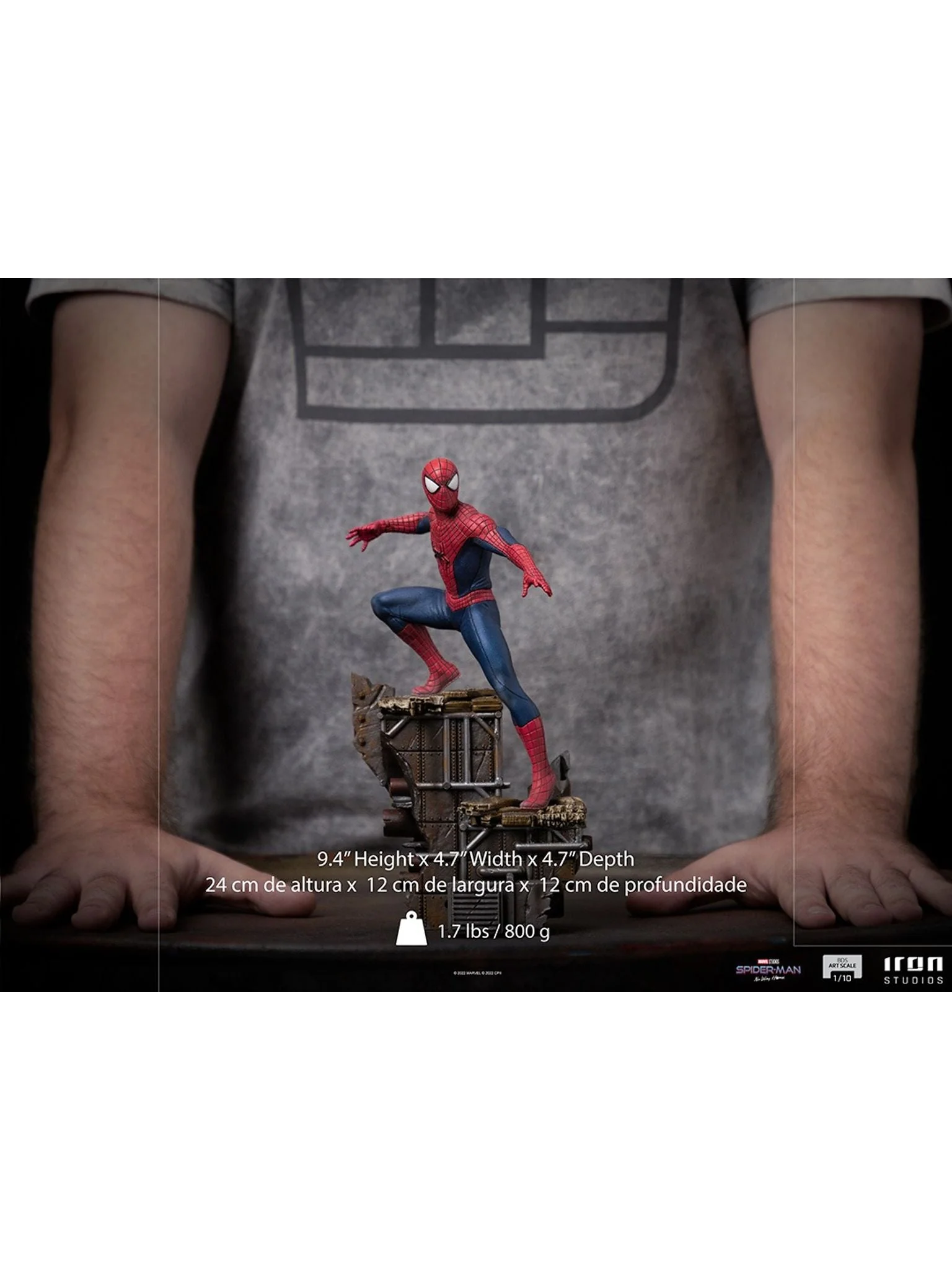 The Amazing Spider Man No Way Home 1/10 BDS Art Scale by Iron Studios - Image 4