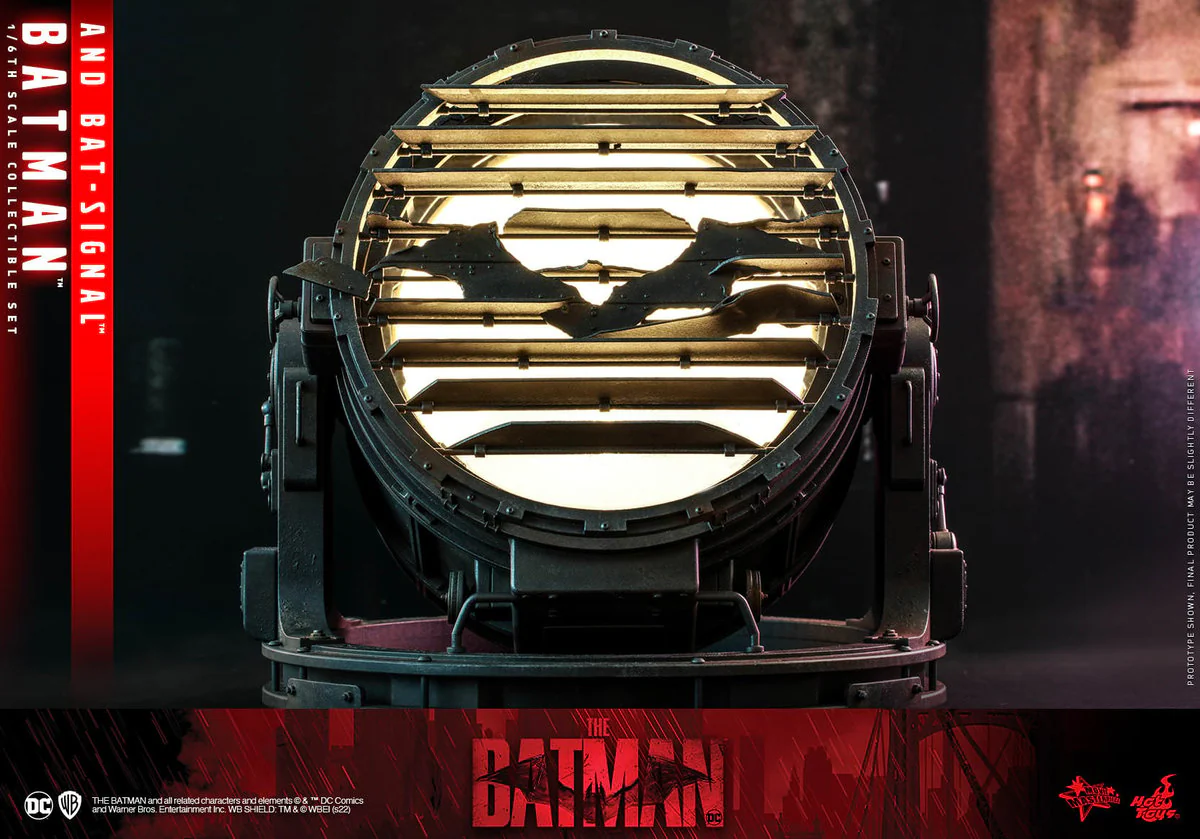 THE BATMAN - BAT - SIGNAL SIXTH SCALE ACCESSORY BY HOT TOYS - Image 3