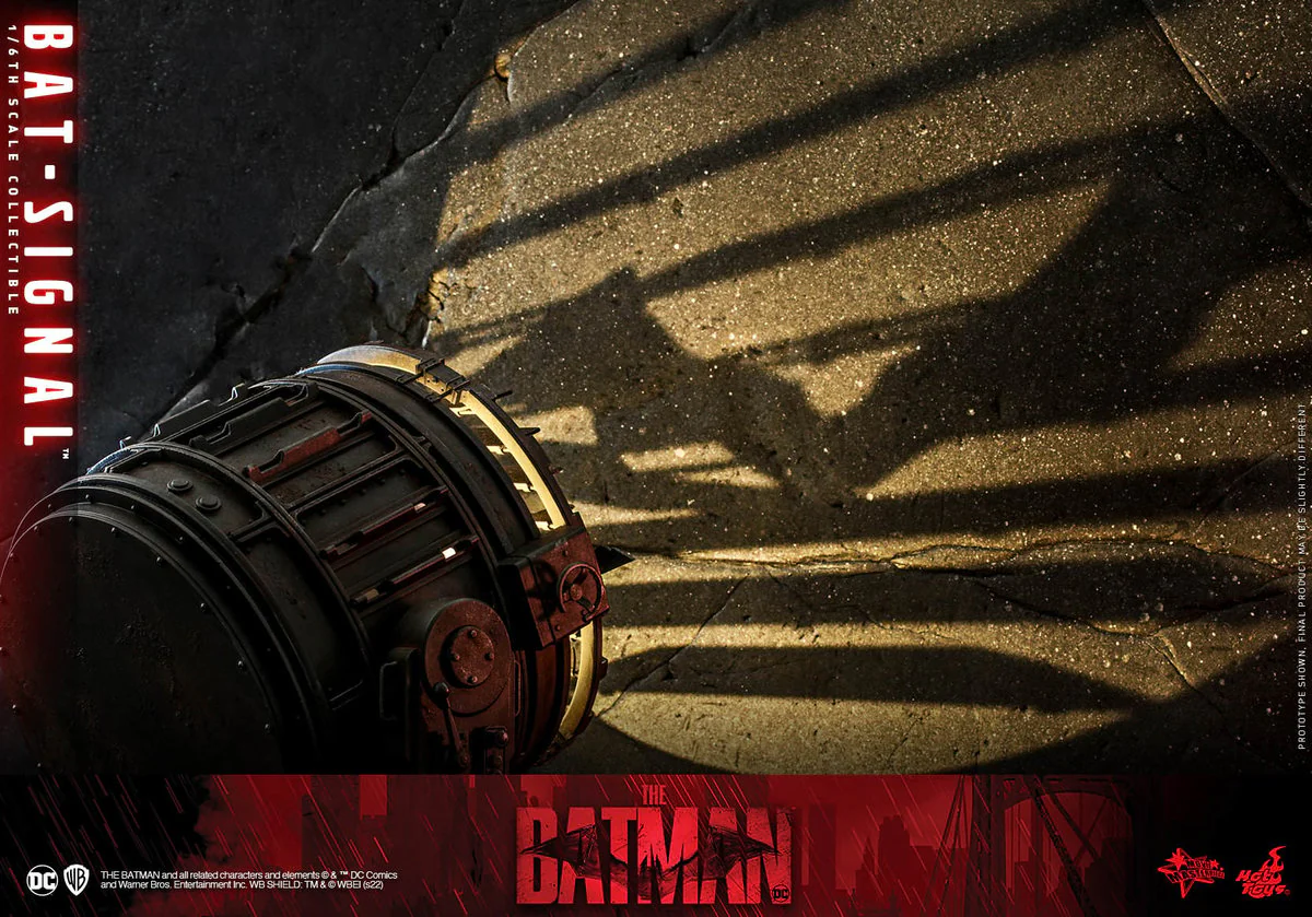 THE BATMAN - BAT - SIGNAL SIXTH SCALE ACCESSORY BY HOT TOYS - Image 4