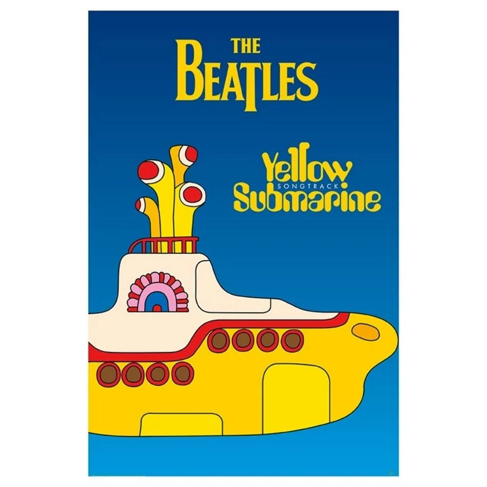 The BeatlesYellow Submarine Cover 91X61 cm Poster by Gb Eye