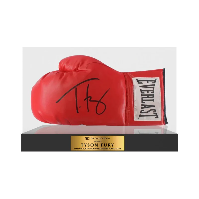 The Collect Room - Tyson Fury Signed Boxing Glove - Image 2