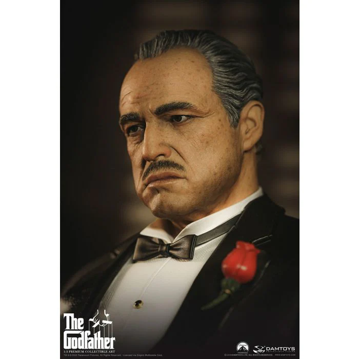 THE GODFATHER VITO ANDOLINI CORLEONE 1/3 SCALE STATUE BY DAMTOYS - Image 2