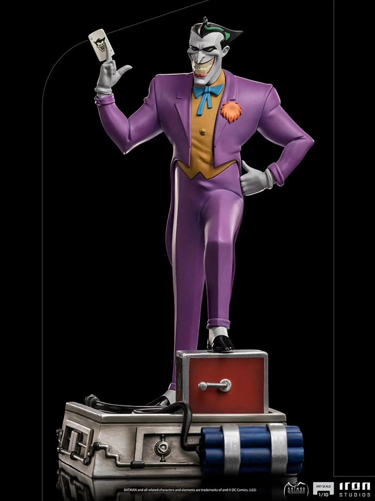 Batman The Joker Animated Series 1/10 Art Scale by Iron Studios - Image 2