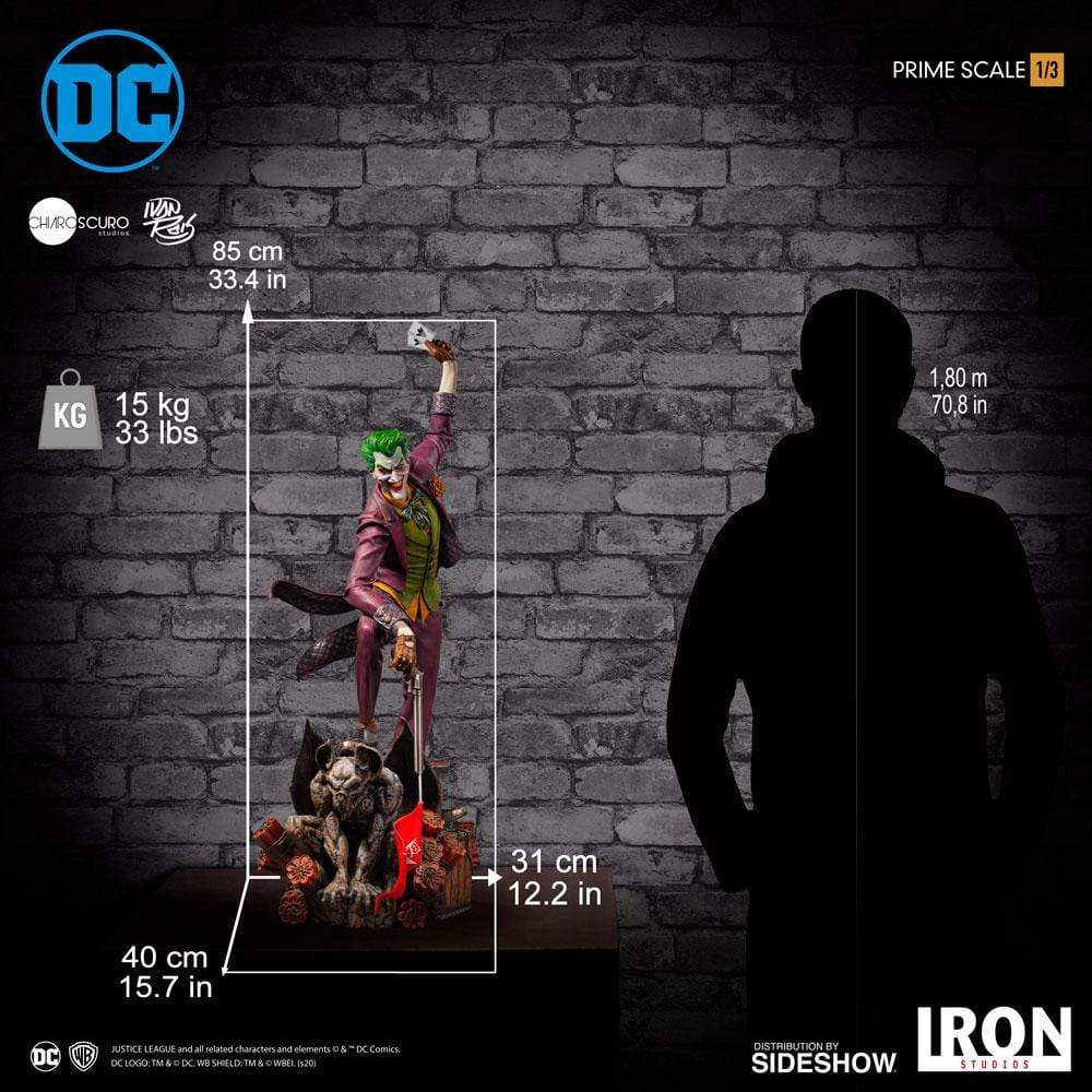 Iron Studios : DC Comics - The Joker Prime Scale 1/3 - Image 2