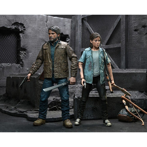 The Last of Us  Ultimate Joel & Ellie 7" 2 Pack Action Figure by Neca - Image 4