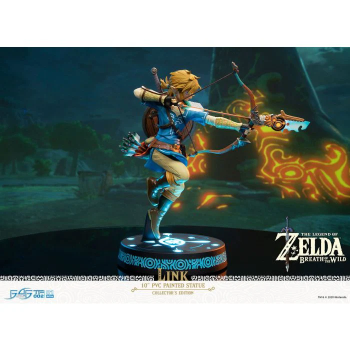 THE LEGEND OF ZELDA: BREATH OF THE WILD - LINK (STANDARD EDITION) STATUE BY FIRST 4 FIGURES - Image 2
