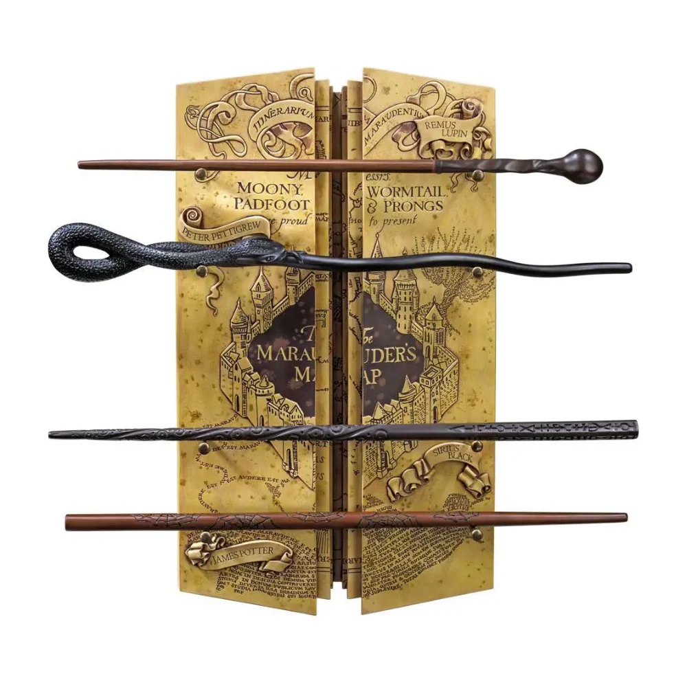 Harry Potter The Marauder's Map Wand Collection Set by The Noble Collection