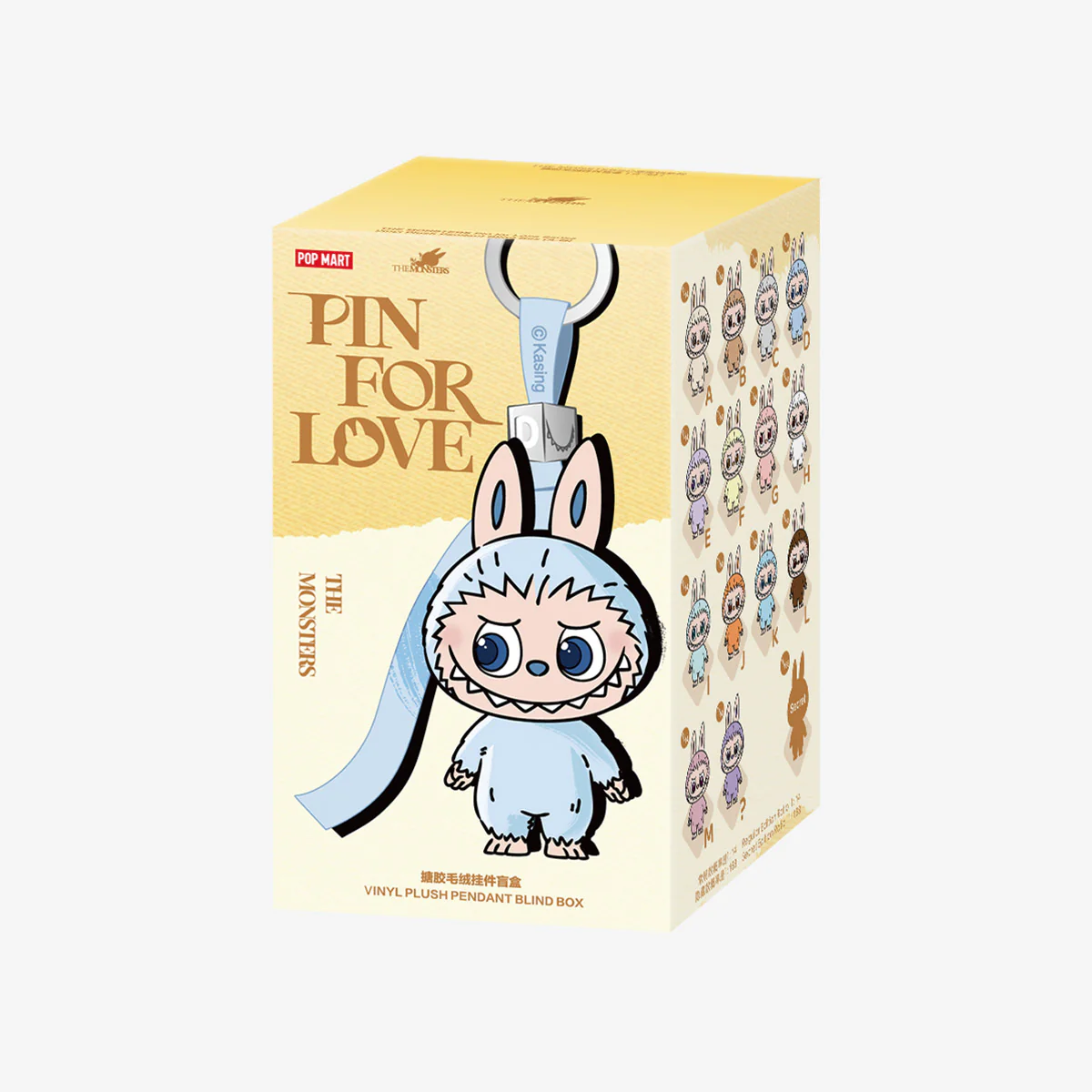 The Monster Pin For Love Series Vinyl Plush Pendant Blind Box (AM) By Pop Mart - Image 6