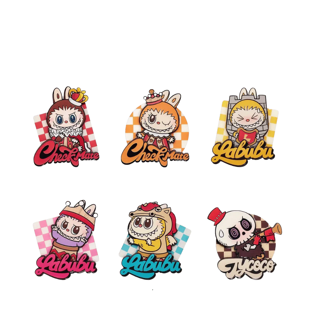 The Monsters Let'S Checkmate Series Fridge Magnet Blindbox By Pop Mart