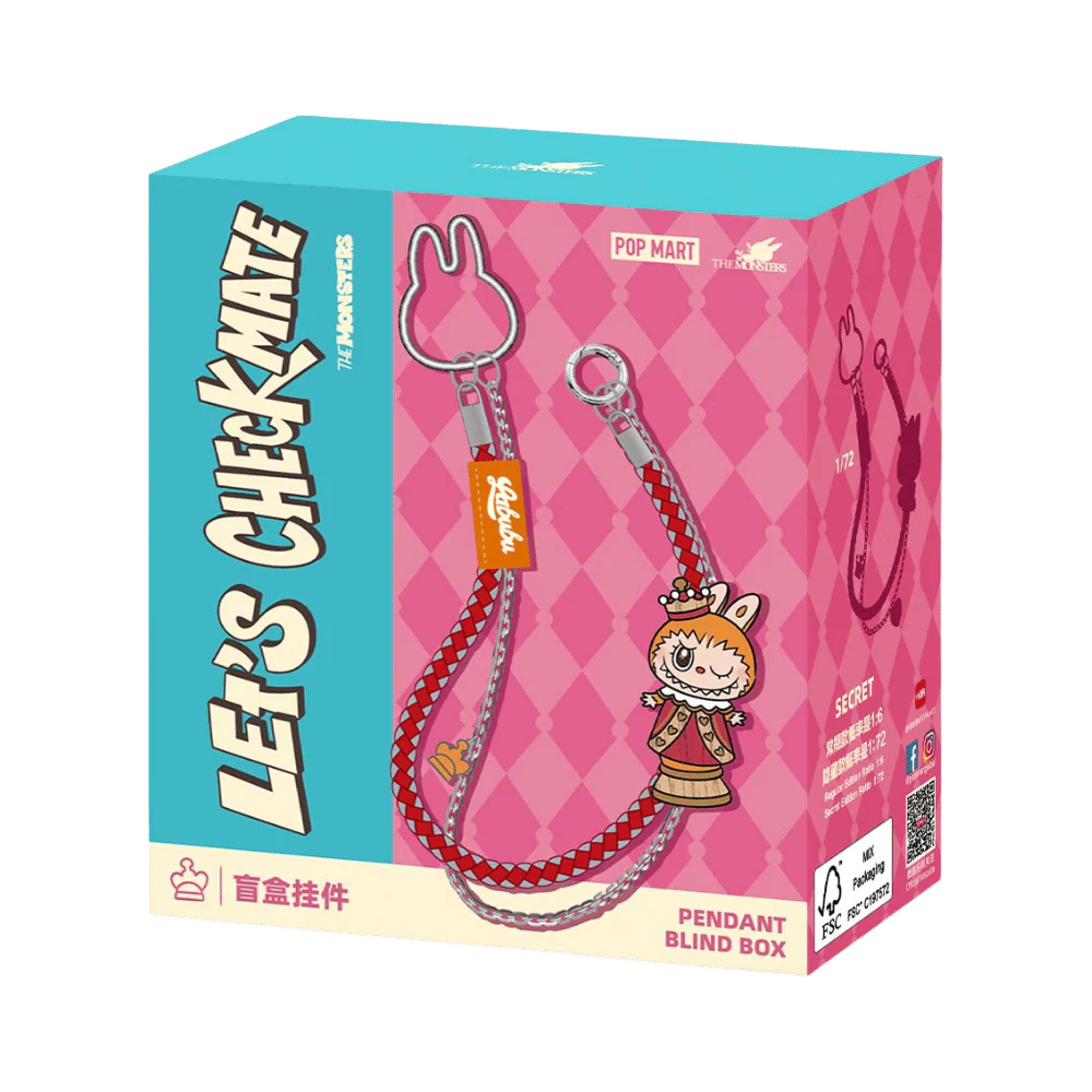 The Monsters Let'S Checkmate Series Pendant Blind Box By Pop Mart (1 Random)