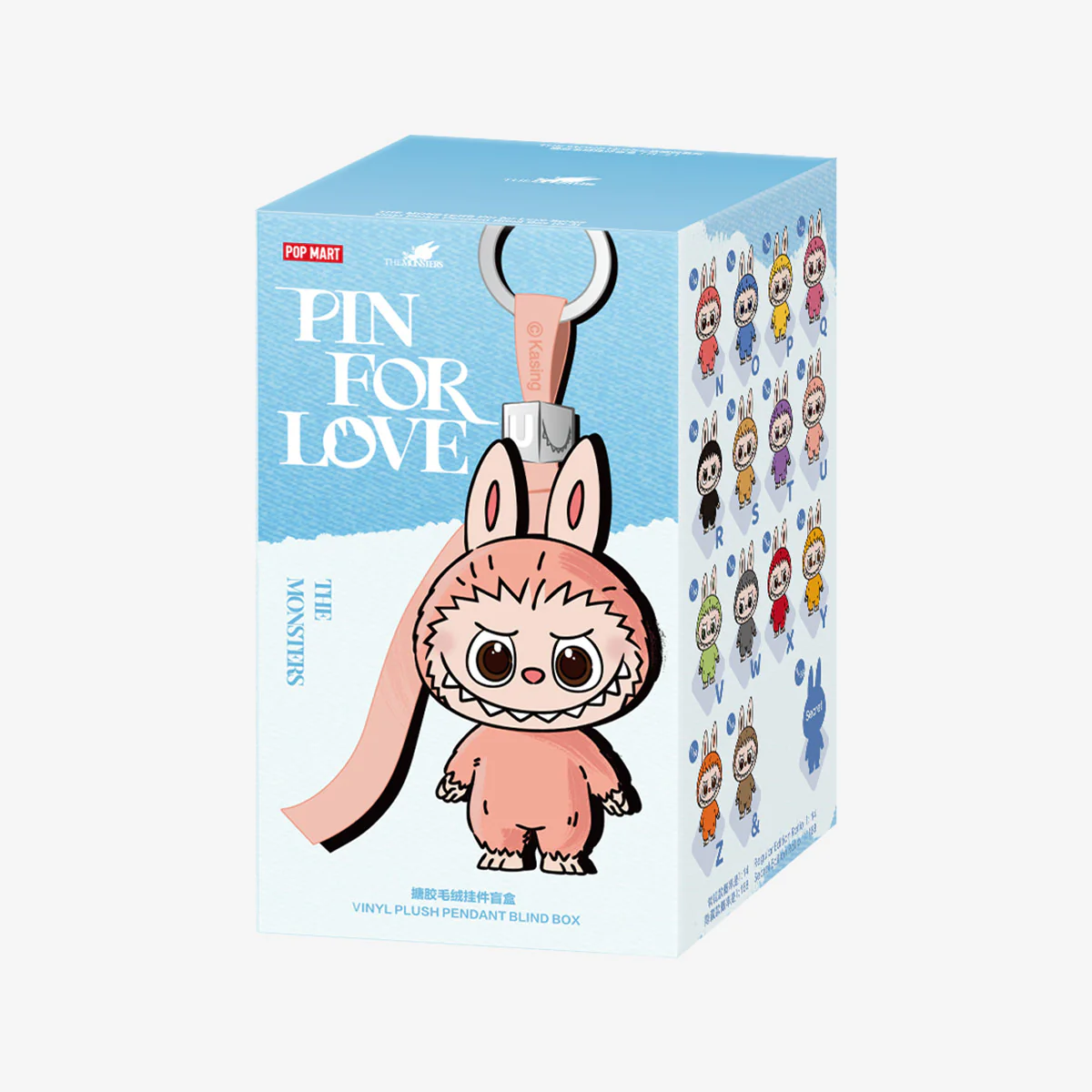 The Monsters Pin For Love SeriesVinyl Plush Pendant Blind Box (NZ) By Pop Mart - Image 6