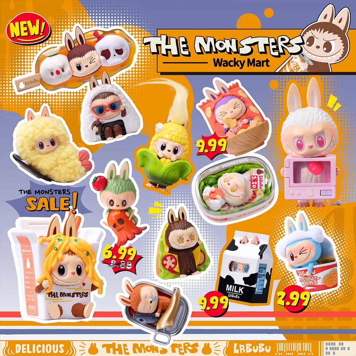 The Monsters Wacky Mart Series Figures By Pop Mart - Image 3