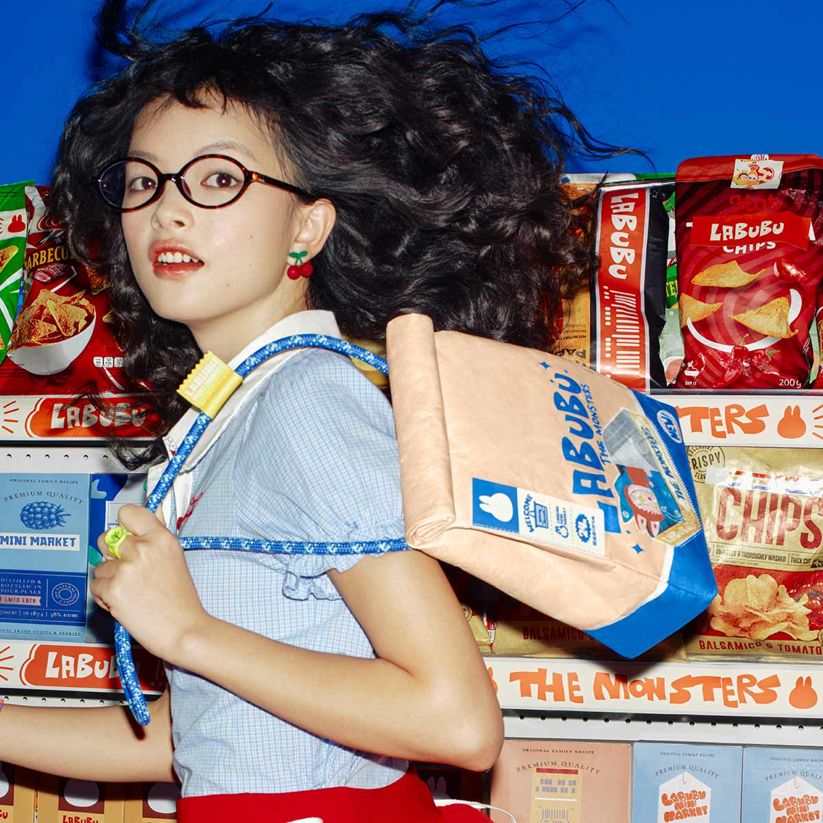 The Monsters Wacky Mart Series-Messenger Bag By Pop Mart - Image 3
