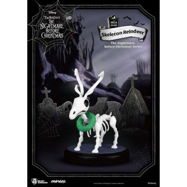 Nightmare Before Christmas - Skeleton Reindeer Mini Egg Attack Figure by Beast Kingdom - Image 2
