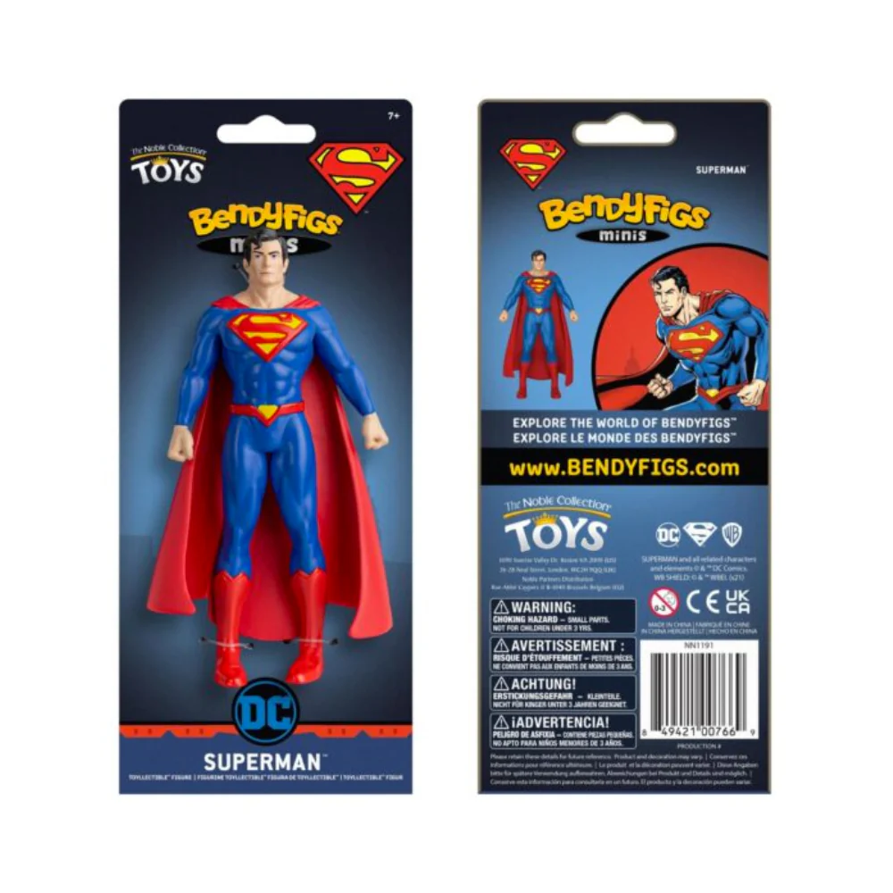 The Noble Collection DC-Superman Mini Bendyfig