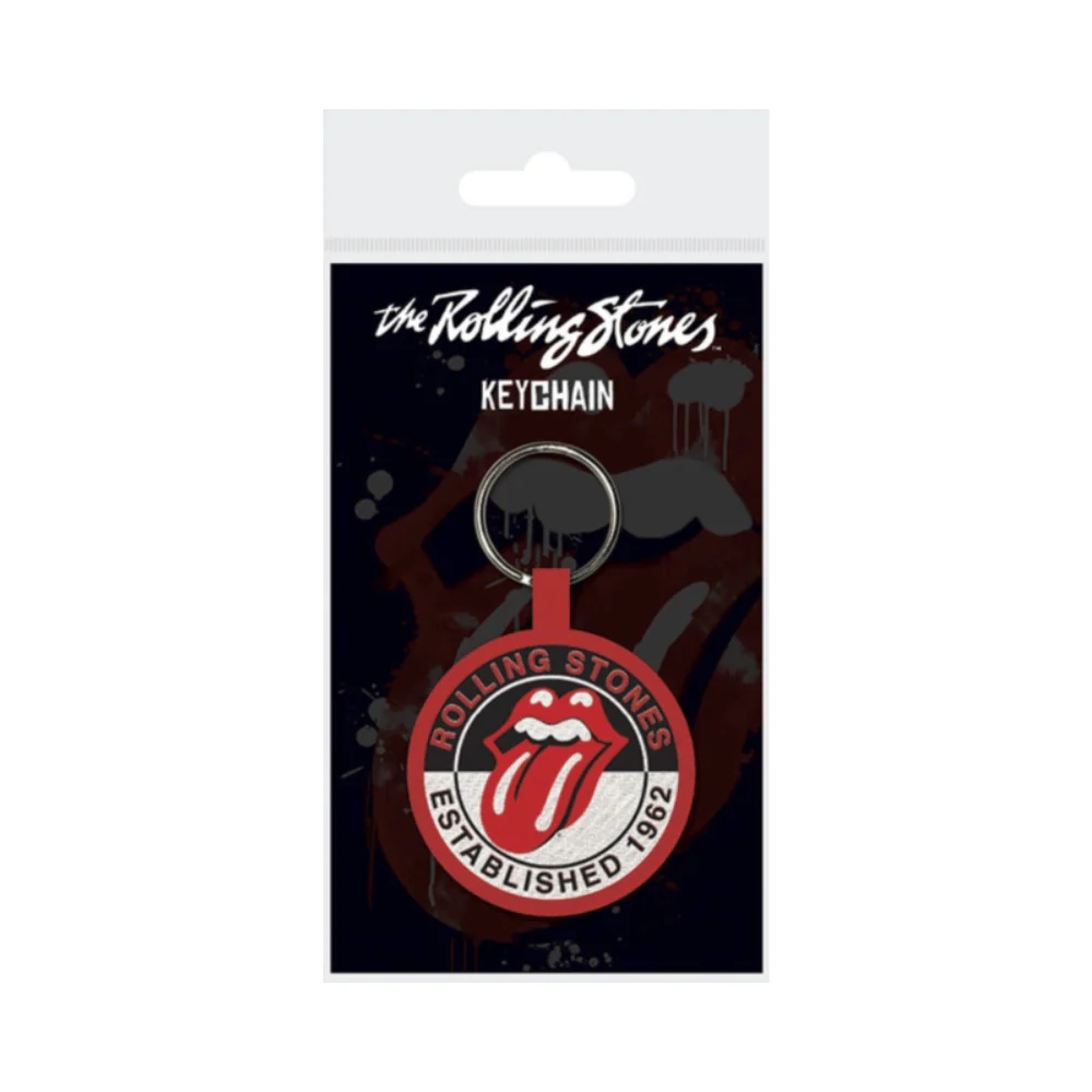 THE ROLLING STONES - EST. 1962 (WOVEN KEYCHAIN)