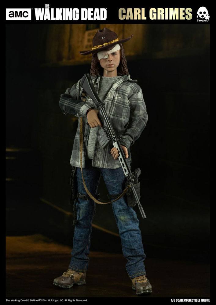 The Walking Dead Carl Grimes (Standard Edition) 1/6 Scale Action Figure by Threezero - Image 5