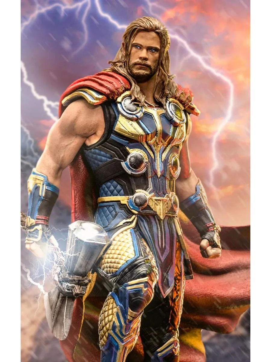 THOR: LOVE AND THUNDER - THOR BDS ART SCALE 1/10 STATUE BY IRON STUDIOS - Image 2