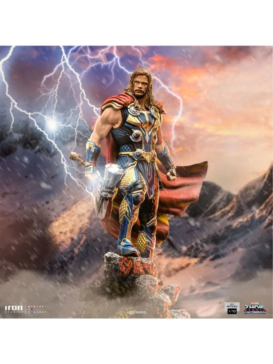 THOR: LOVE AND THUNDER - THOR BDS ART SCALE 1/10 STATUE BY IRON STUDIOS - Image 5