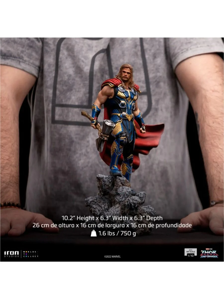 THOR: LOVE AND THUNDER - THOR BDS ART SCALE 1/10 STATUE BY IRON STUDIOS - Image 6