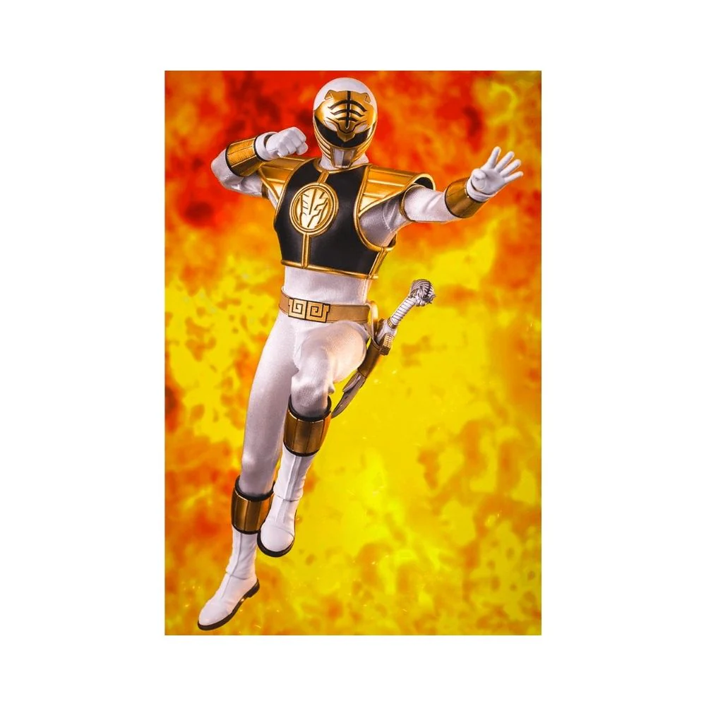 ThreeZero : Power Rangers - White Ranger - Image 3