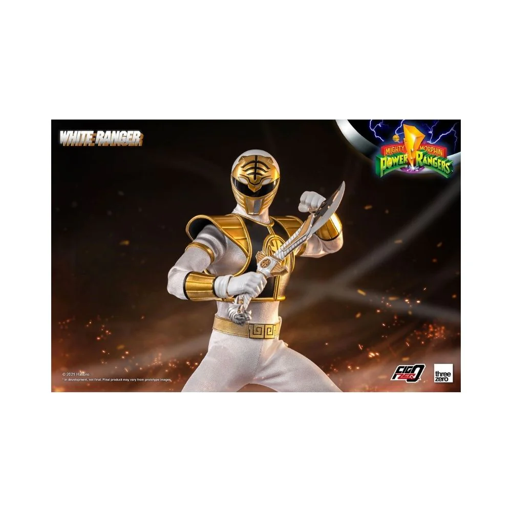 ThreeZero : Power Rangers - White Ranger - Image 4