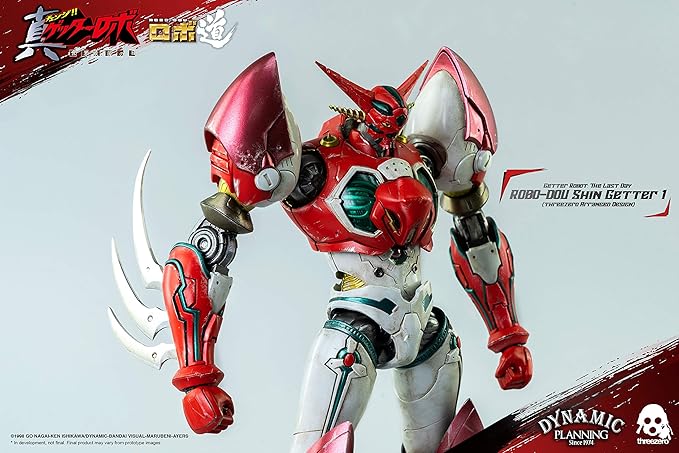 Robo-dou Shin Getter 1 Anime Color Ver Action Figure By ThreeZero - Image 2