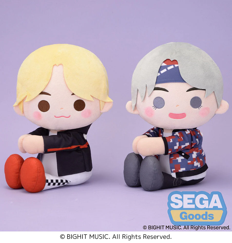 BTS Tinytan Mic Drop Attaching Plush Jimin / V by Sega (1 Random) - Image 2