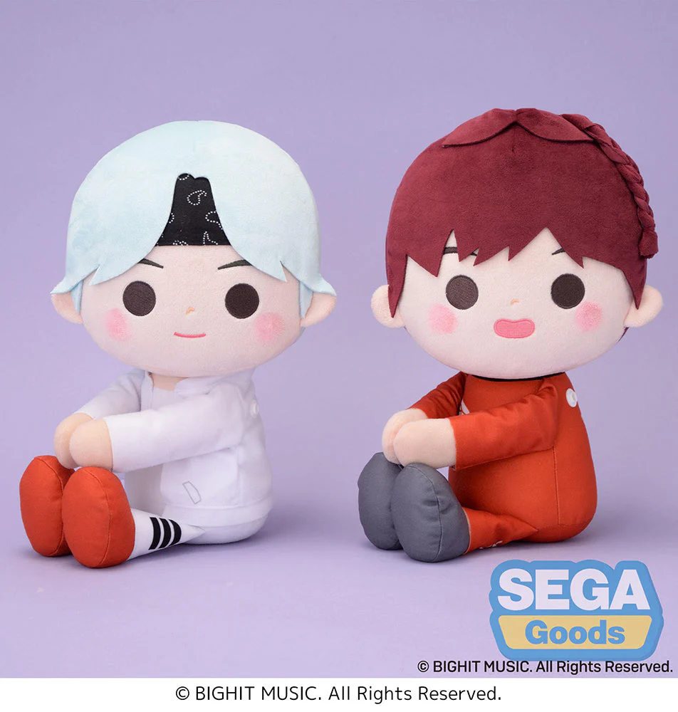 BTS Tinytan Mic Drop  Attaching Plush Suga / J-Hope by Sega ( 1 Random) - Image 2