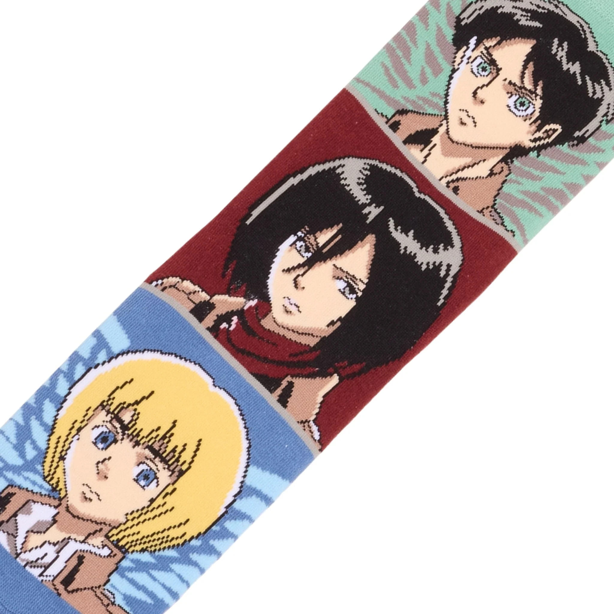 Titans Mash Up - Mens Crew Straight Socks By Odd Socks - Image 2